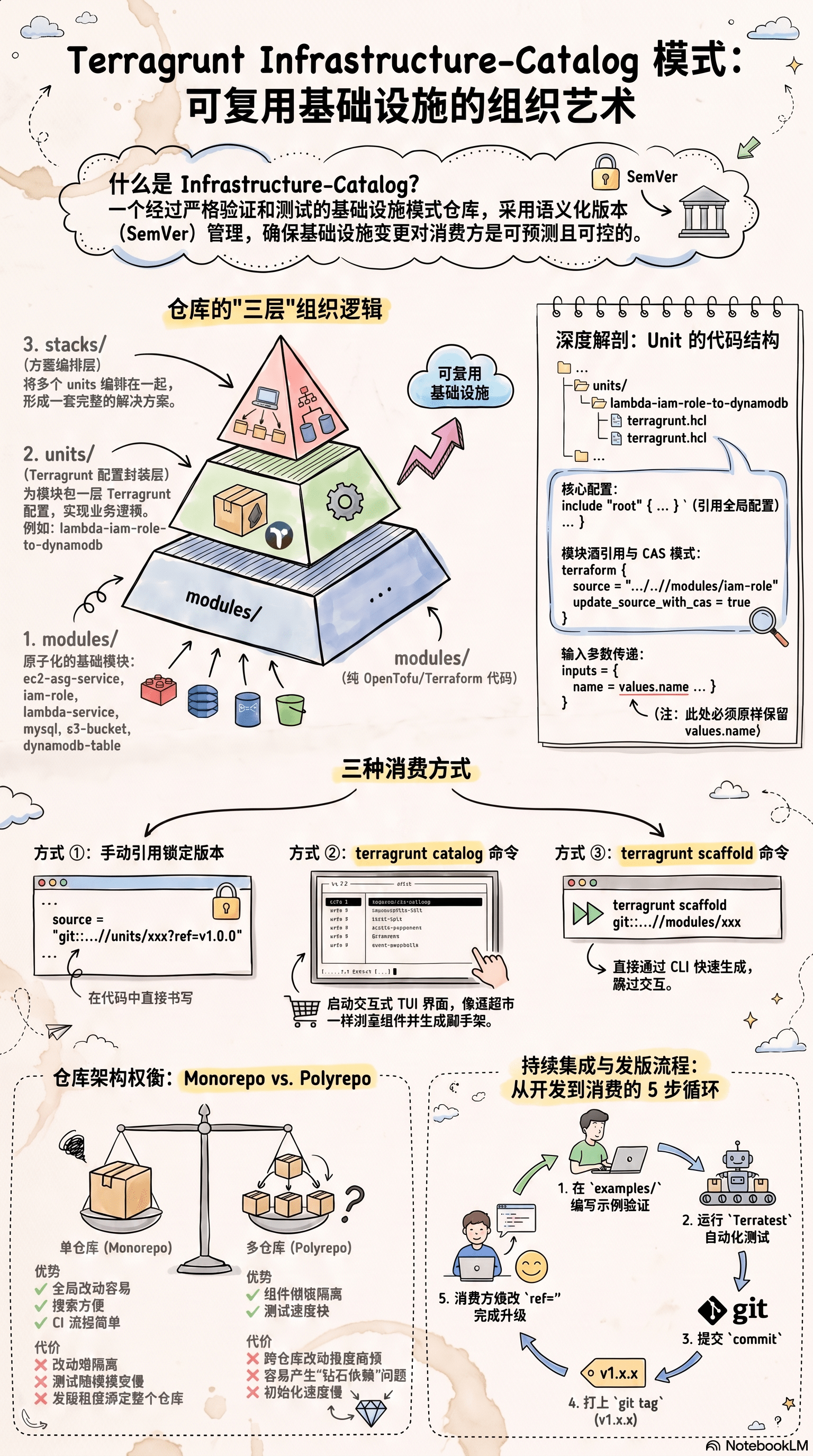 Terragrunt Infrastructure-Catalog 模式:可复用基础设施的组织艺术