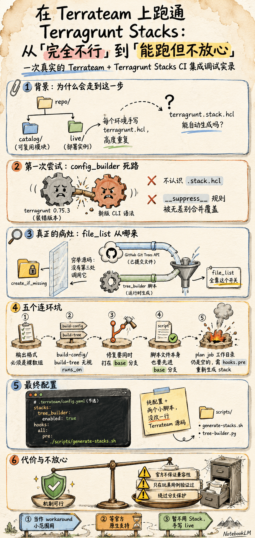 在 Terrateam 上跑通 Terragrunt Stacks:一次从「完全不行」到「能跑但不放心」的踩坑实录